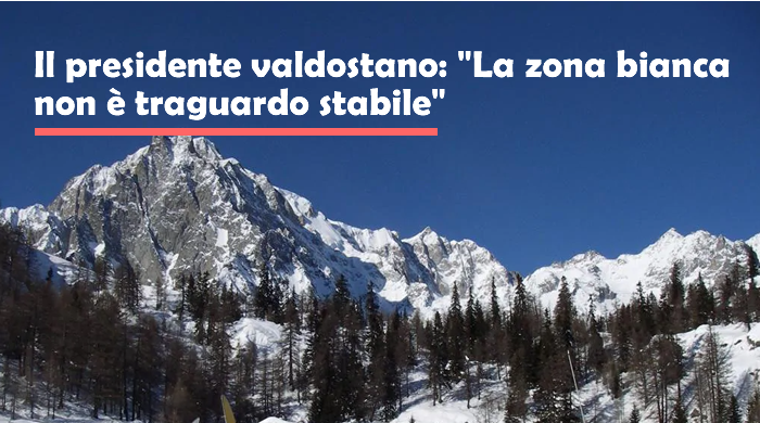 Numeri da zona bianca per la Valle d'Aosta, ecco cosa ...